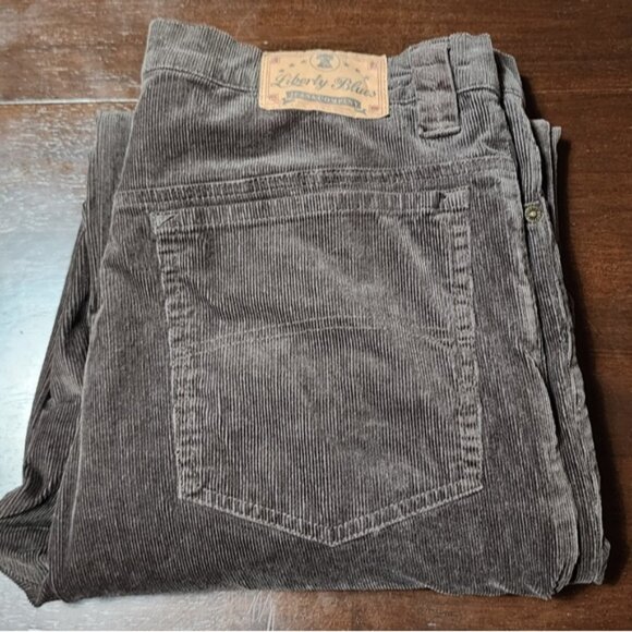 Liberty Blues Brown Corduroy Pants 36x37 - Picture 2 of 16